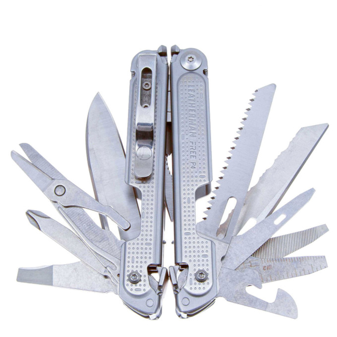Мультитул LEATHERMAN FREE P4 STAINLESS 832641